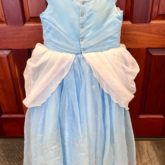 Disney Parks Cinderella Dress Gown Bippity Boppity Boutique DCL Girl’s 9/10 - Picture 4 of 15